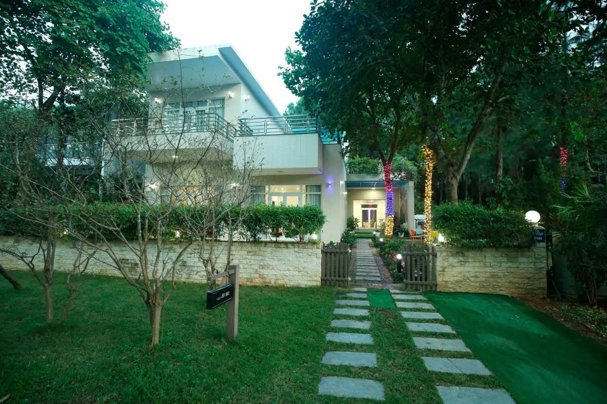 B180 Venus Đại Lải, Vĩnh Phúc sảnh vào lát đá