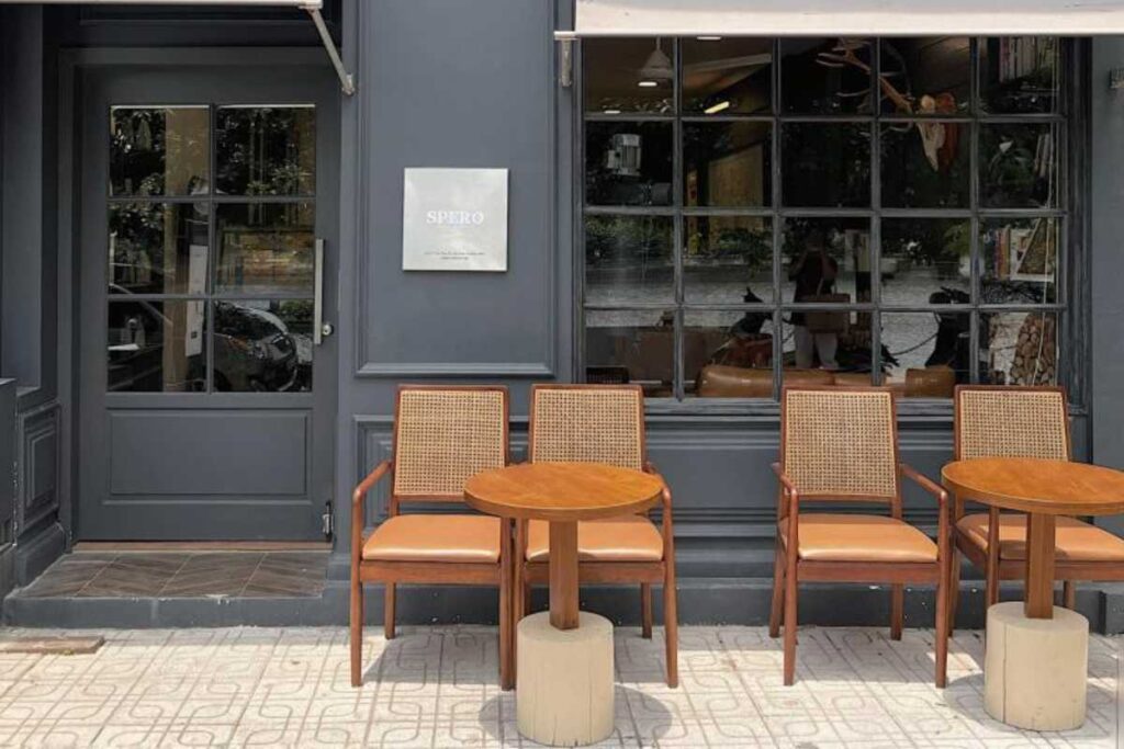 Mặt tiền Spero Coffee Văn Quán - quán cafe đẹp Hà Đông