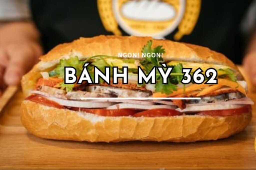 Bánh mì 362 Trần Cao Vân không gian sạch sẽ menu đa dạng