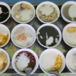 Mâm chè 16 món đa dạng tại quán chè mâm Khánh Vy Quận 10.