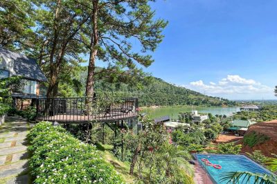 View ban công O'chen K2 - hồ Đồng Đò, Sóc Sơn